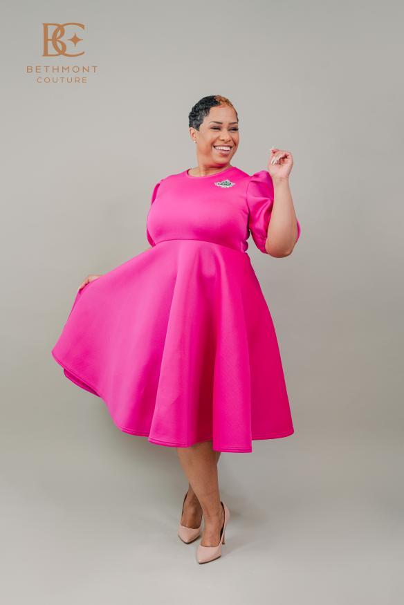 Rose Pink AKA "Debutante" Dress