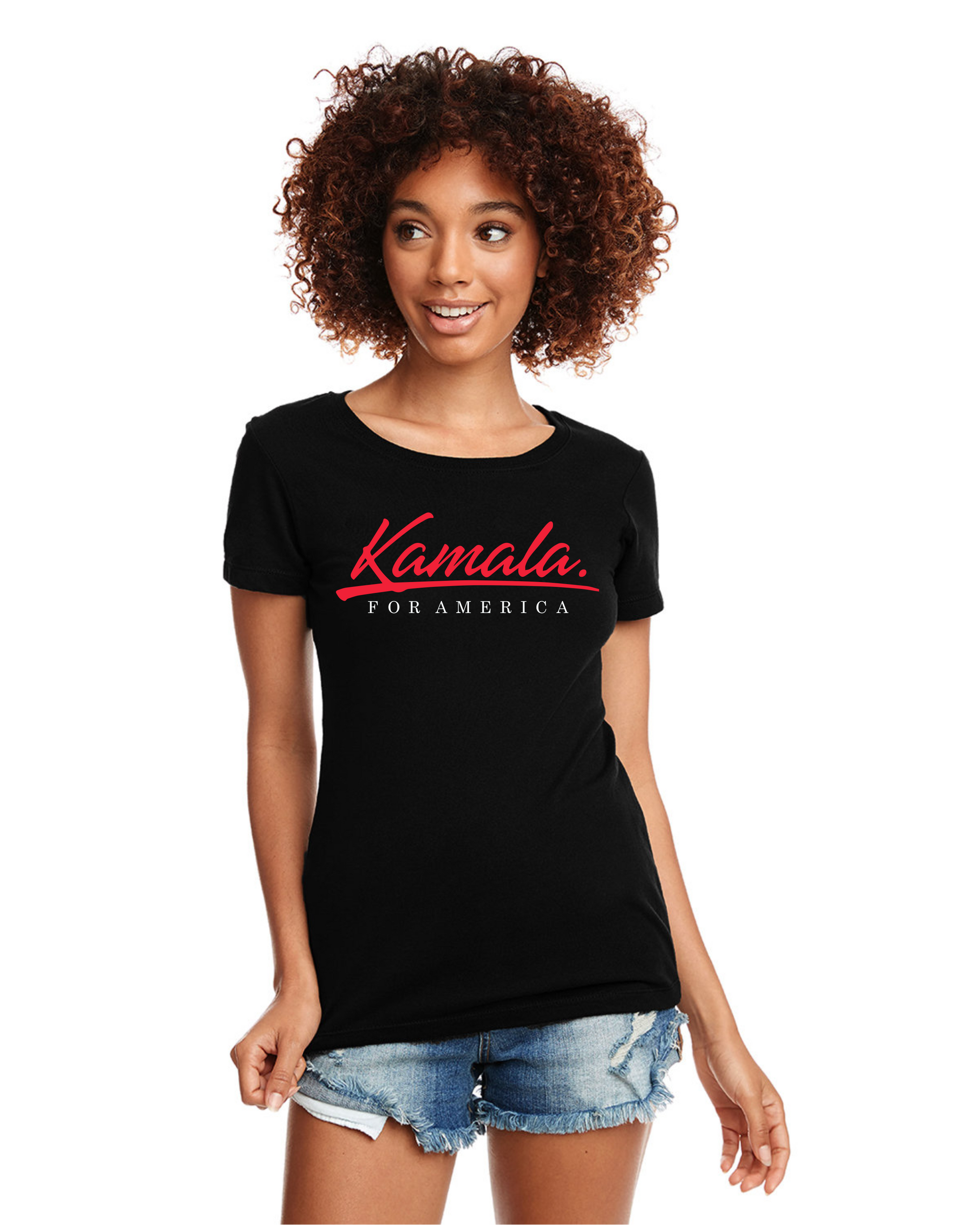 Kamala for America "Ladies Cut" T-shirt