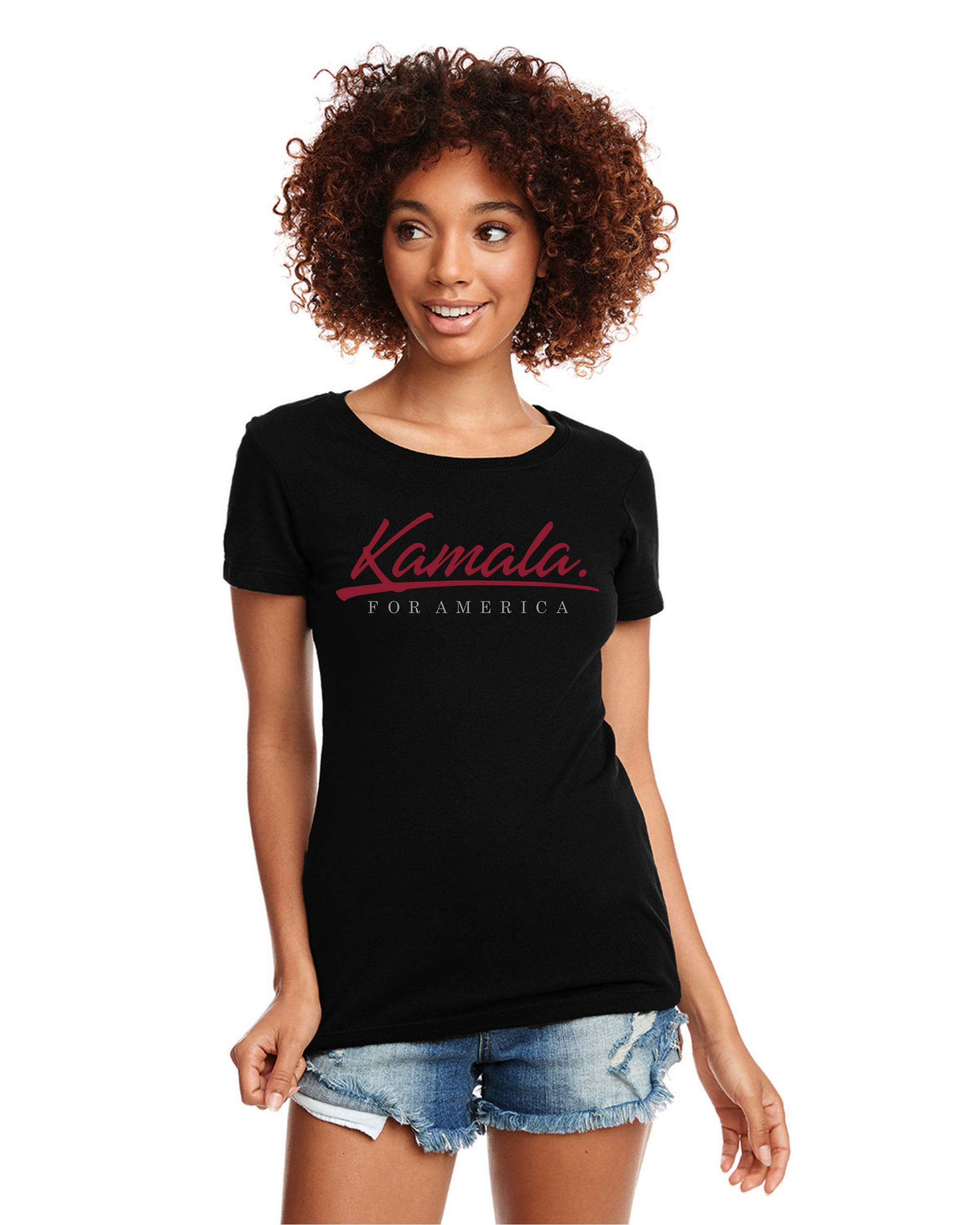 Kamala for America "Ladies Cut" T-shirt