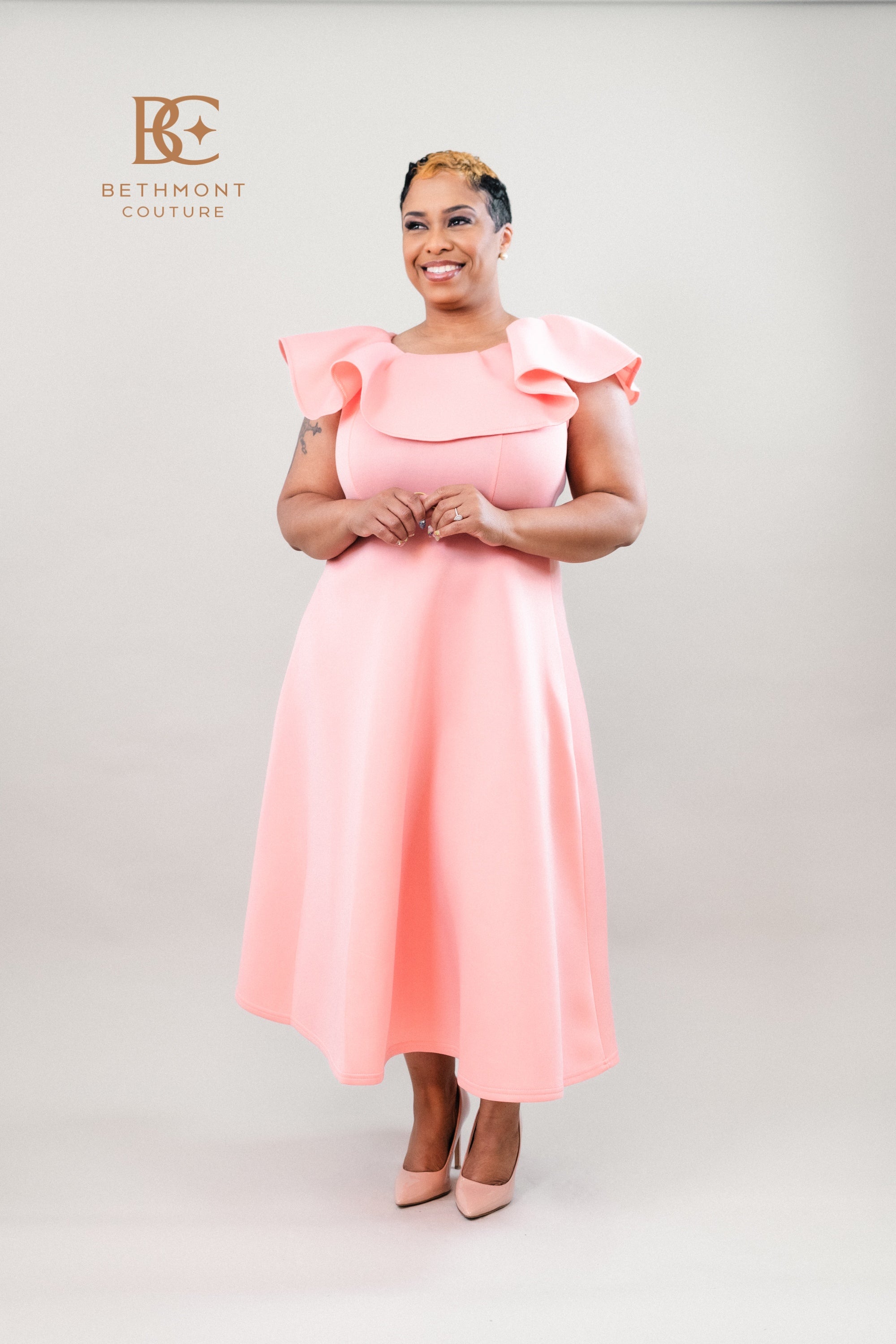 The Pink "Bella" Dress