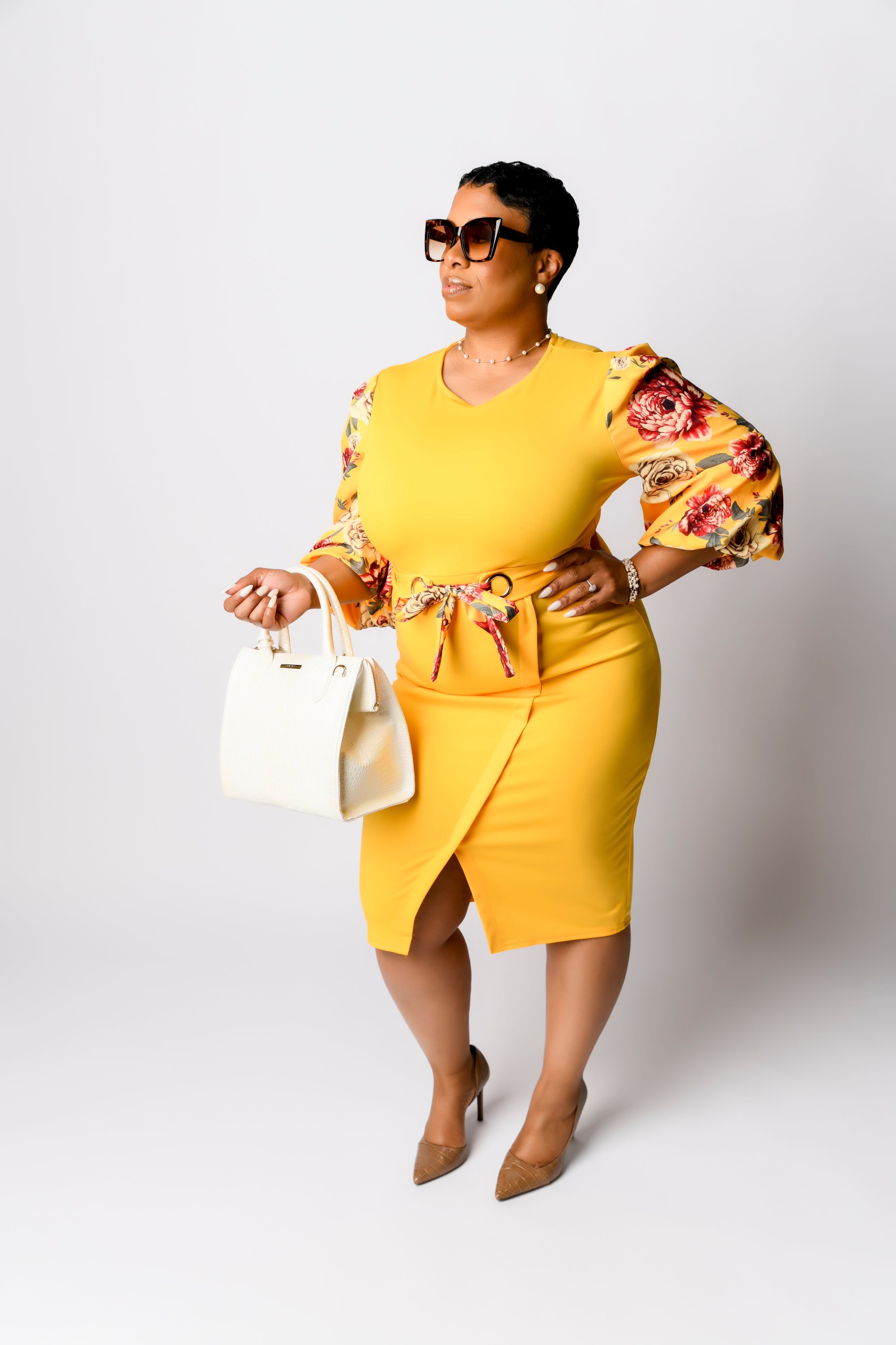 Yellow "Buckingham Palace" Dress