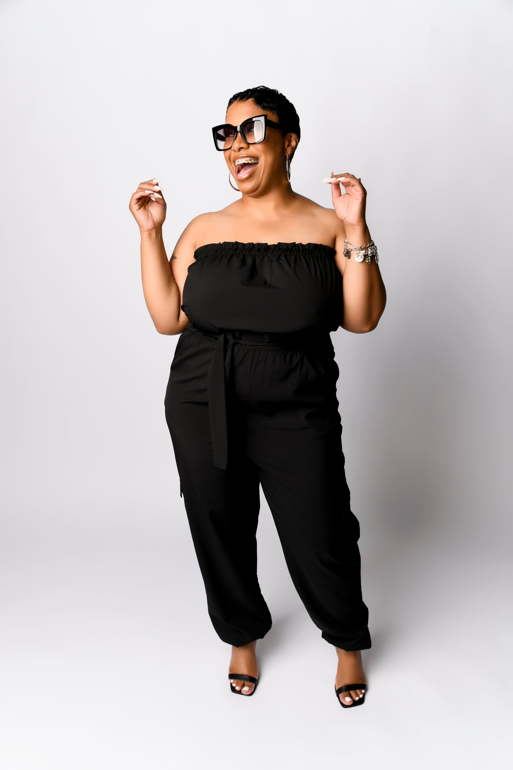 Black “Manhattan" Jumpsuit